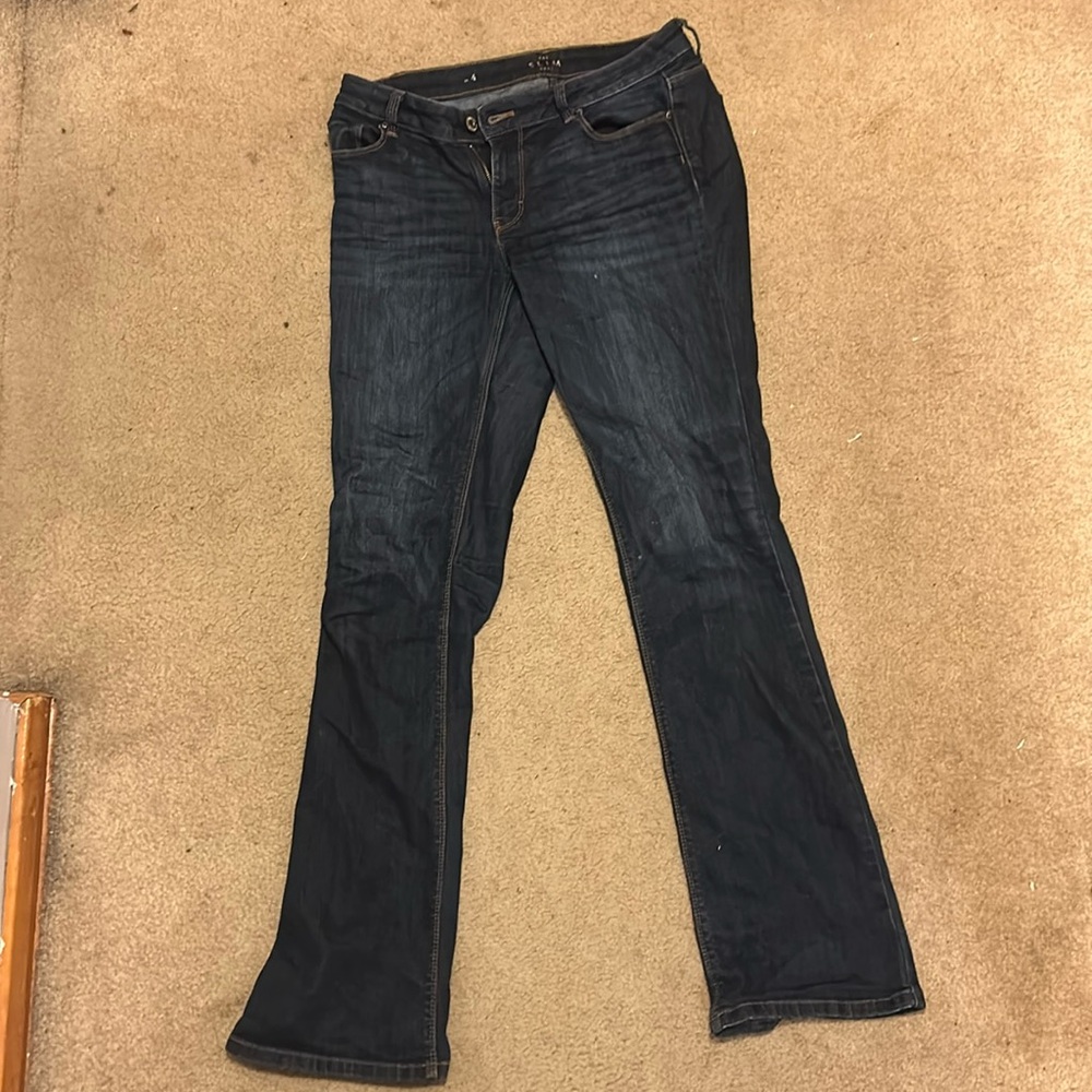 White House Black Market Slim Boot Cut jeans
